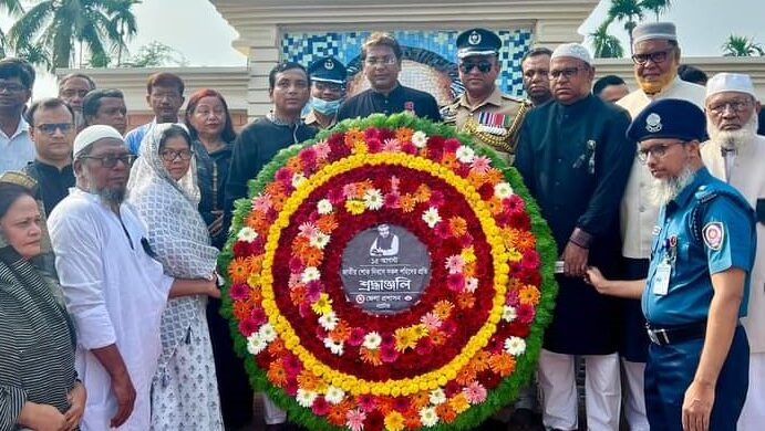 নাটোরে বিভিন্ন কর্মসূচির মধ্য দিয়ে জাতীয় শোক দিবস পালিত#