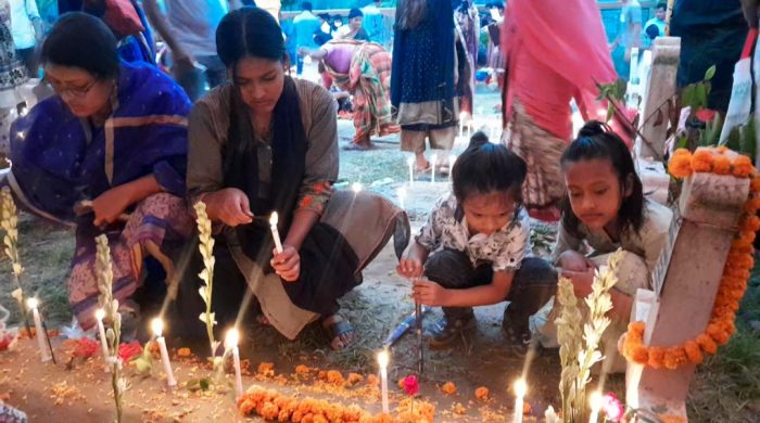 নাটোরে খ্রিস্টান ধর্মপল্লীগুলোতে 'অল সোলস ডে' পালিত#সংবাাদ শৈলী