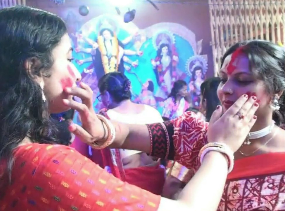নাটোরে সিঁদুর খেলা ও বিসর্জনে শেষ হবে দুর্গোৎসব#সংবাদ শৈলী