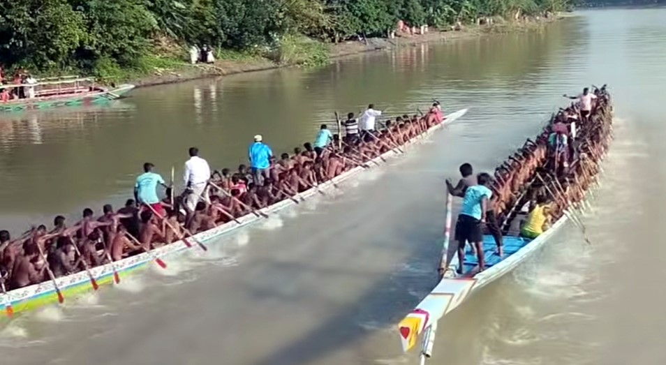 গুরুদাসপুরে নন্দকুজায় দু’দিনব্যাপীঐতিহ্যের নৌকাবাইচ উৎসব#সংবাদ শৈলী