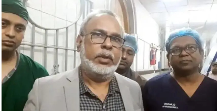 হাদির অবস্থা খুবই সংকটাপন্ন, : ডা. জাহিদ রায়হান#ছবি সংগৃহিত