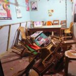 নলডাঙ্গা ছাতারভাগ  ওয়ার্ড বিএনপি অফিস ভাঙচুর 