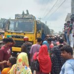 লালপুরে ট্রাকচাপায় মোটরসাইকেল চালকের মৃত্যু