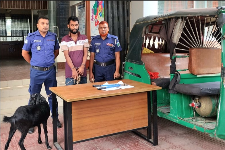 চোরাই ছাগলসহ আটক এক