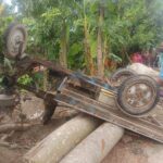 নাটোরের লালপুরে প্রাইভেট কারের ধাক্কায় প্রাণ গেল ভ্যানচালকের, আহত ৩ ‎