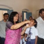 নাটোরে জাতীয় ভিটামিন ‘এ’ প্লাস ক্যাপসুল খাওয়ানো হচ্ছে