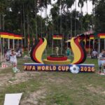 বিশ্বকাপ উম্মাদনা; নাটোরে জার্মান প্রবাসীর গ্রামের বাড়িতে জার্মানি সাজ ভাইরাল!