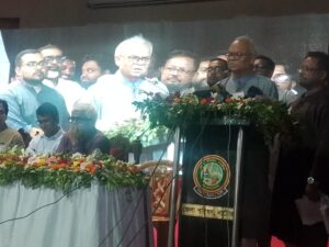 পরাজিত শক্তির উত্থান হলে কেউ নিরাপদ থাকবে না নাটোরে রুহুল কবির রিজভী