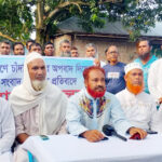 চেয়ারম্যান প্রার্থীর বিরুদ্ধে ‘মিথ্যাচারের’ প্রতিবাদে মানববন্ধন