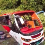 ফরিদপুরের নিয়ন্ত্রণ হারিয়ে যাত্রীবাহী বাস খাদে, আহত ২৫