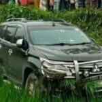 প্রতিবন্ধী নারীকে বাঁচাতে গিয়ে দুর্ঘটনার কবলে প্রতিমন্ত্রীর গাড়ি