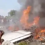 কঙ্গোতে বিমান বিধ্বস্ত হয়ে ২ জ্যেষ্ঠ সেনা কর্মকর্তাসহ ১৪ জন নিহত : ভিডিও