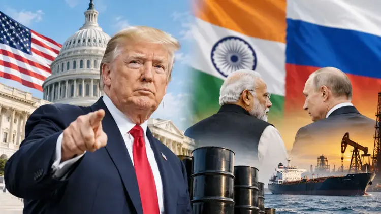 মার্কিন শুল্ক হুমকির জবাবে রুশ তেল ক্রয় অব্যাহত রাখার ইঙ্গিত ভারতের